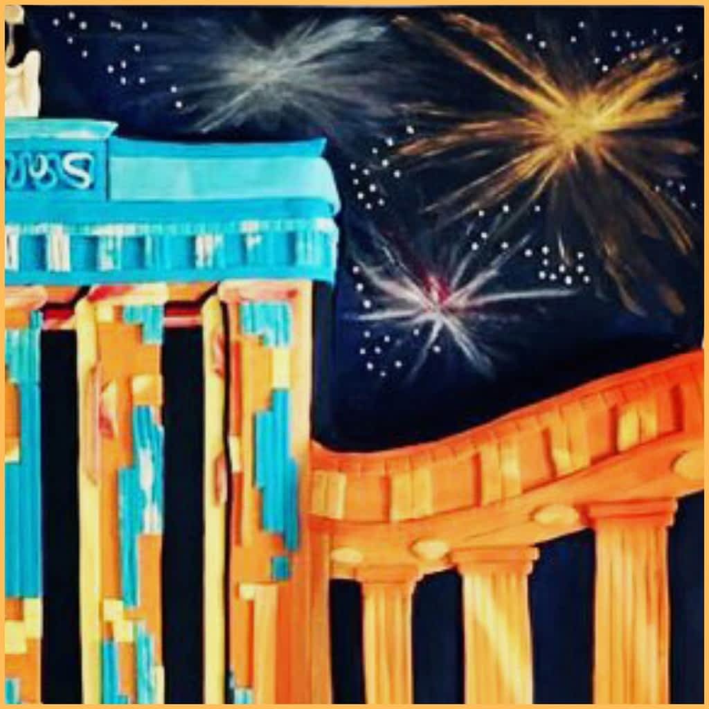Historic Graduation Cake Ideas - Class of 2017 Brandenburg Gate - CakeLovesMe - New!, Fondant Cakes, Special Occasion Cakes - graduation cake ideas -