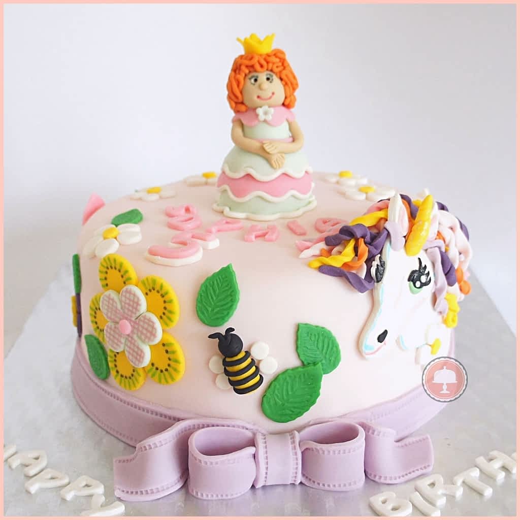 Second Generation Cake Design: Princess Birthday Cake