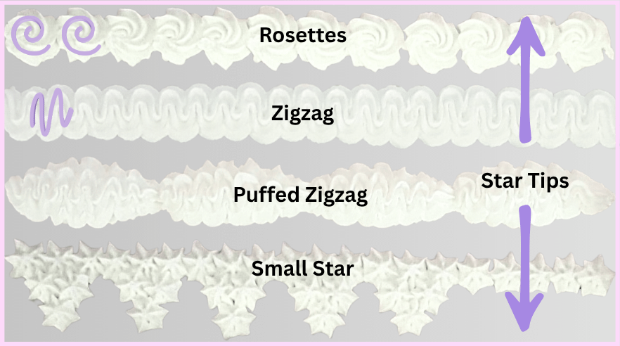 Cake Piping 101 - Featured Image 6 (882 x 492 px) (2) piping rosettes