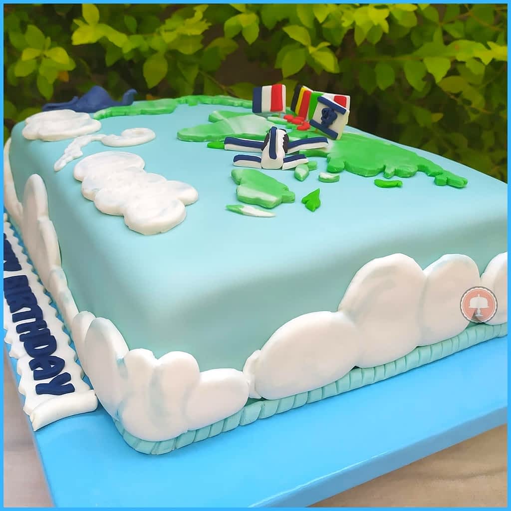 Cake tag: kite - CakesDecor