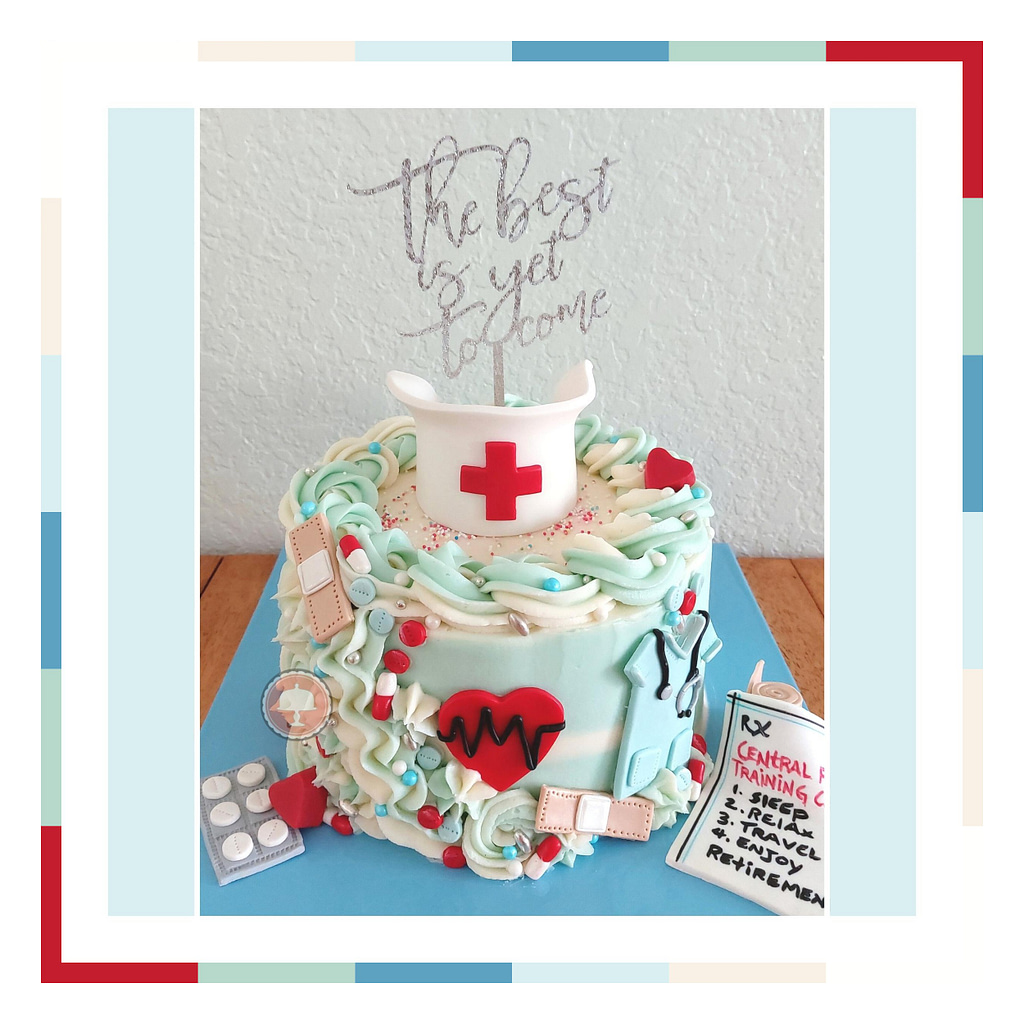 Nurse's Birthday Cake - CakeCentral.com