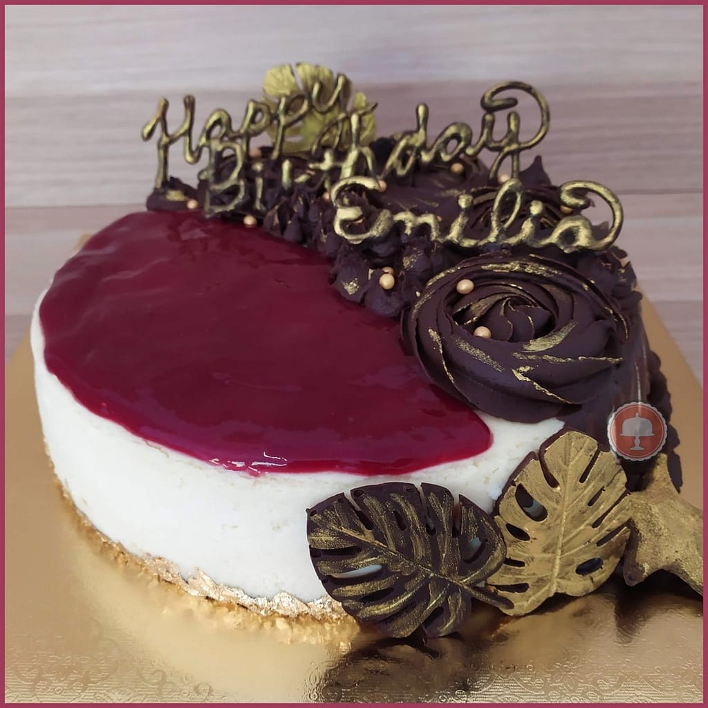 raspberry chocolate ganache cheesecake