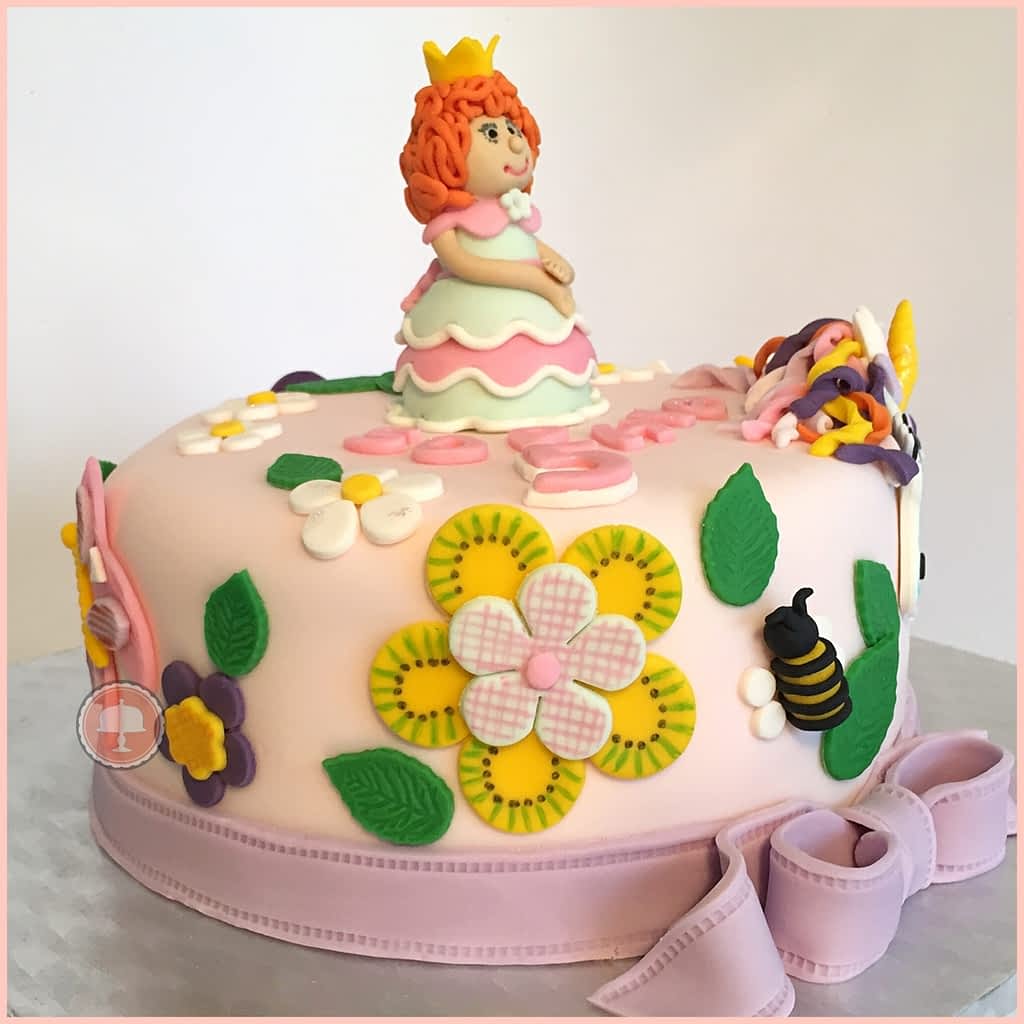 #1 Adorable Princess Unicorn Cake - CakeLovesMe - Fondant Cakes - succulents cake ideas - Fondant Cakes
