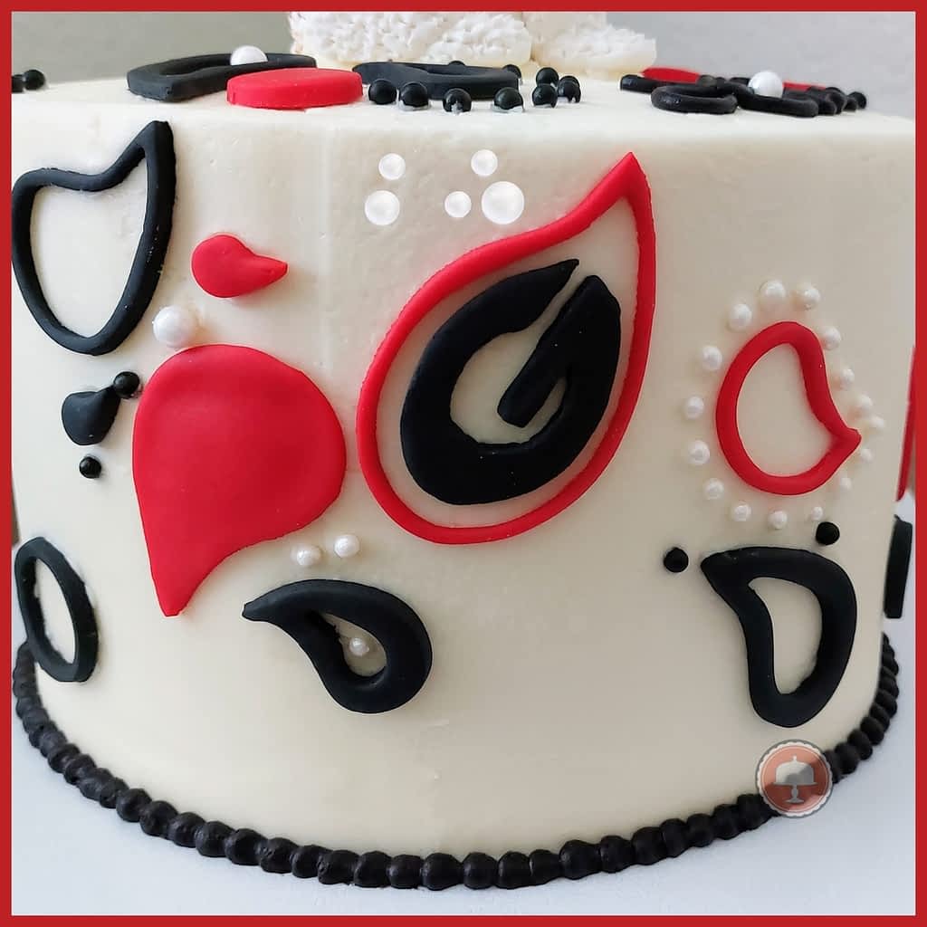 Friendly Dog Themed Birthday Cake: Creative How To Guide - CakeLovesMe - New Cake Designs!, Cake Trends, Piping for Cakes, Special Occasion Cakes - fault line cake design -