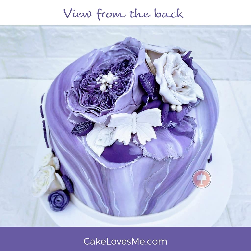 How to Create an Elegant Birthday Cake for Women 8 How to Create an Elegant Birthday Cake for Women - CakeLovesMe - Fondant Cakes, Birthday Cakes - elegant birthday cake -