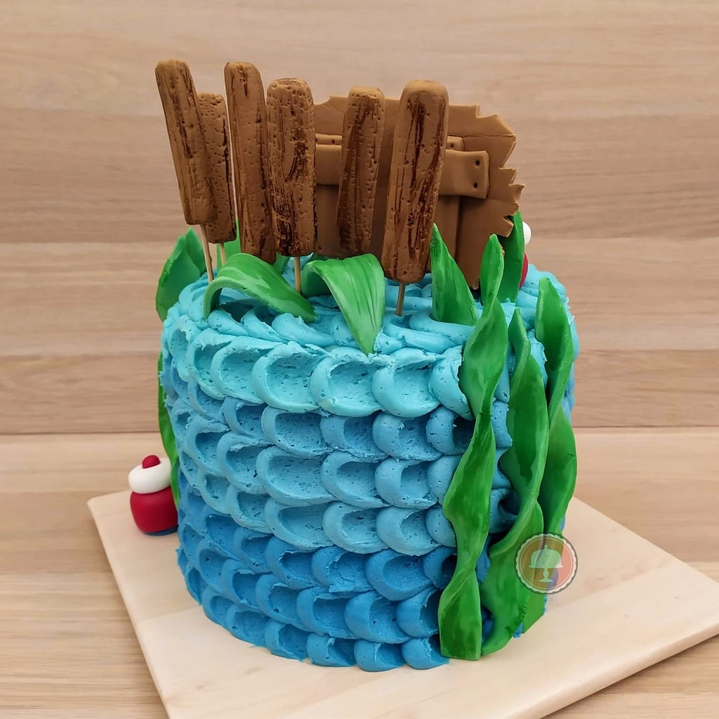#1 Gone Fishing Cake: Easy Guide for Stunning Results 14 #1 Gone Fishing Cake: Easy Guide for Stunning Results - CakeLovesMe - For Men, Birthday Cakes, Cake Baking Tips and Tricks, Piping for Cakes - gone fishing cake - buttercream | fondant cake toppers | gone fishing cake