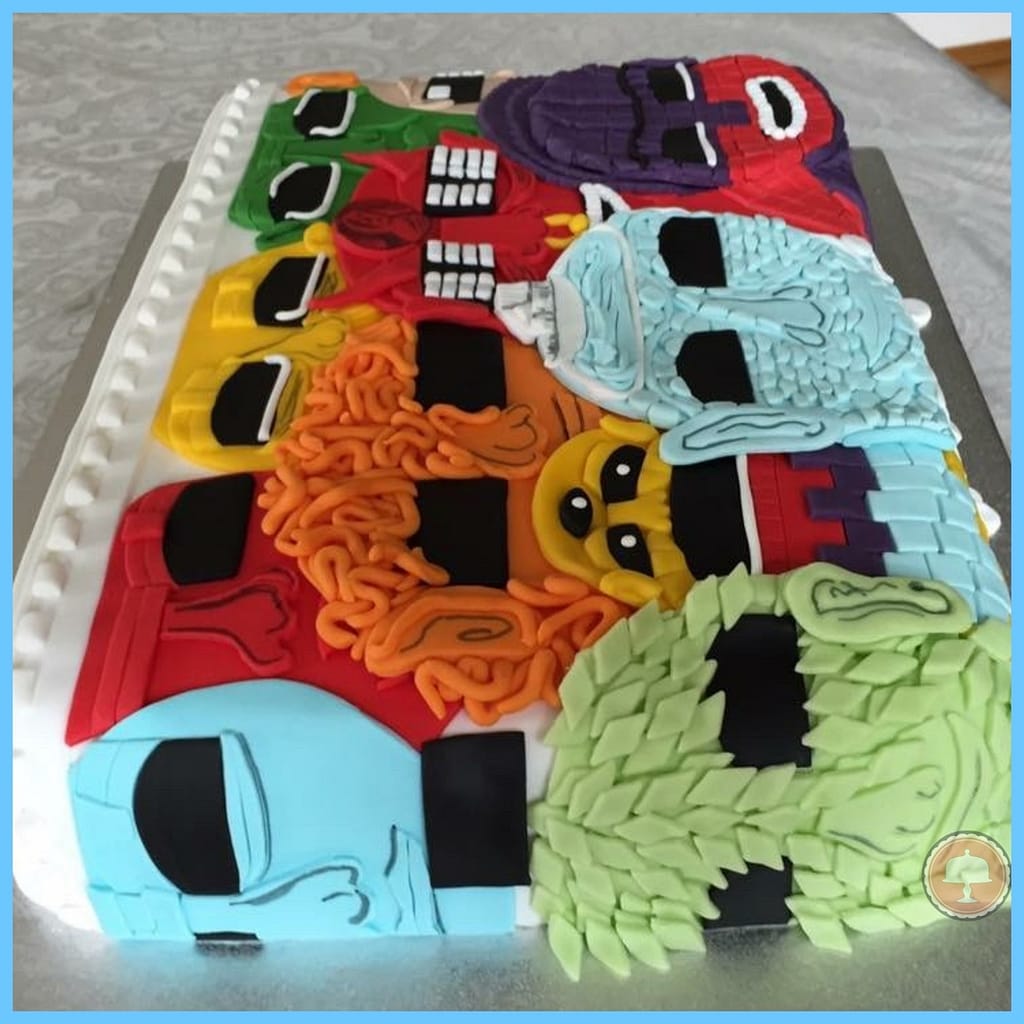 Colorful Graffiti Cake -Street Art-BLU-Wall Mural 6 Colorful Graffiti Cake -Street Art-BLU-Wall Mural - CakeLovesMe - New Cake Designs!, Birthday Cakes, Fondant Cakes - graffiti cake -