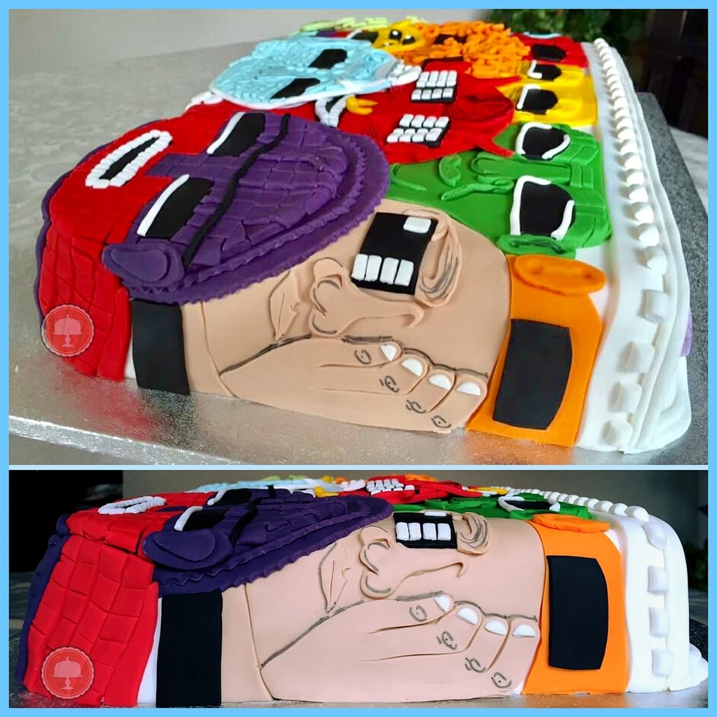 Colorful Graffiti Cake -Street Art-BLU-Wall Mural 7 Colorful Graffiti Cake -Street Art-BLU-Wall Mural - CakeLovesMe - New Cake Designs!, Birthday Cakes, Fondant Cakes - graffiti cake -