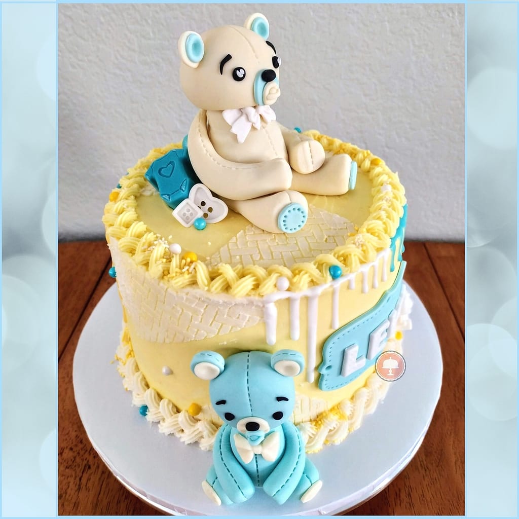 2 Adorable Baby Shower Cake Ideas 12 2 Adorable Baby Shower Cake Ideas - CakeLovesMe - Special Occasion Cakes - baby shower cake ideas -