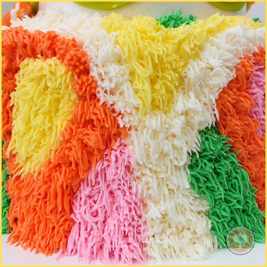 Groovy 70s Themed Cake: How To Design 16 Groovy 70s Themed Cake: How To Design - CakeLovesMe - Birthday Cakes, Fondant Cakes, New Cake Designs!, Piping for Cakes - 70s themed cake -