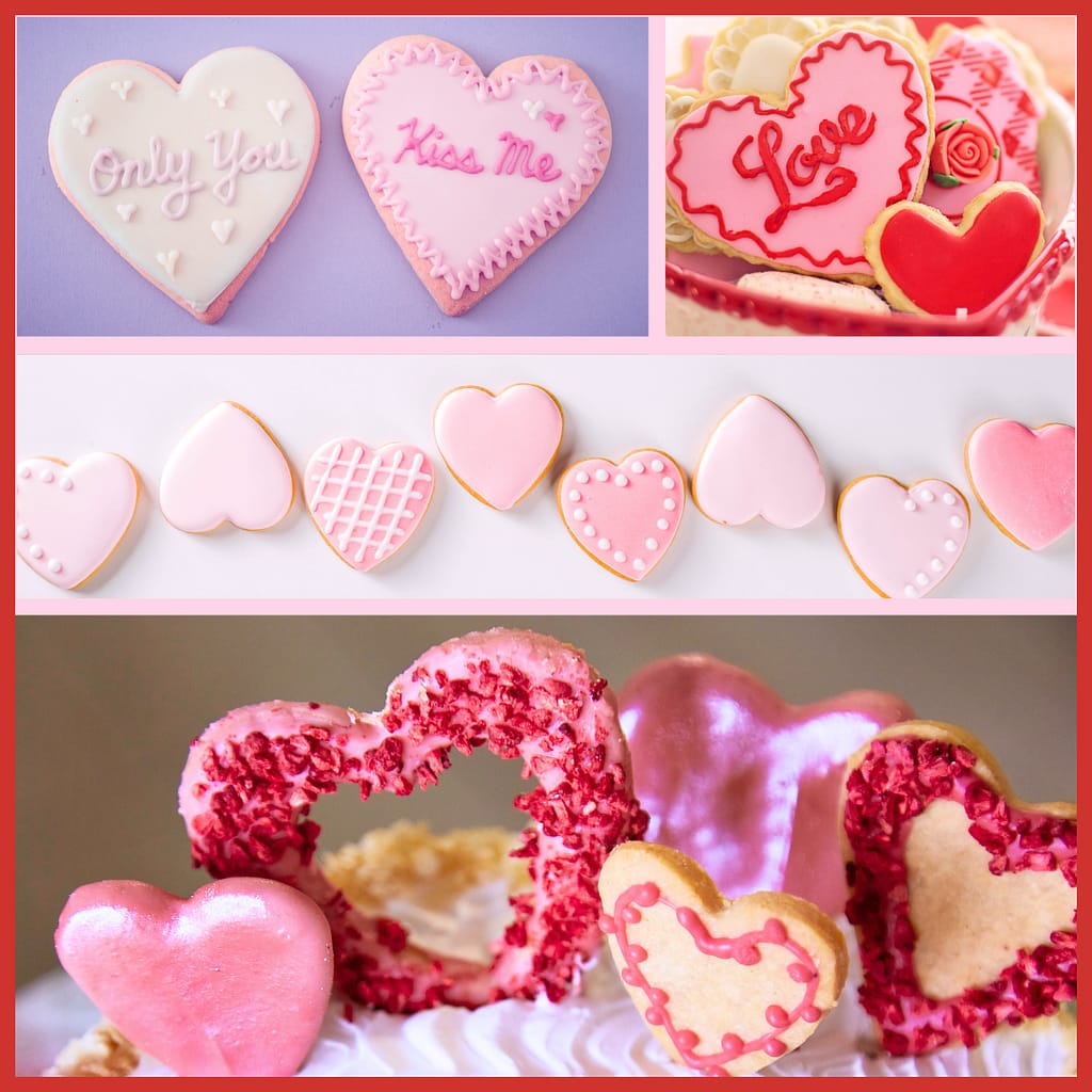 Whip Up Romance: Cake for Valentine's - 20 Easy Decorating Ideas - CakeLovesMe - Cake Baking Tips and Tricks - diy cake board -