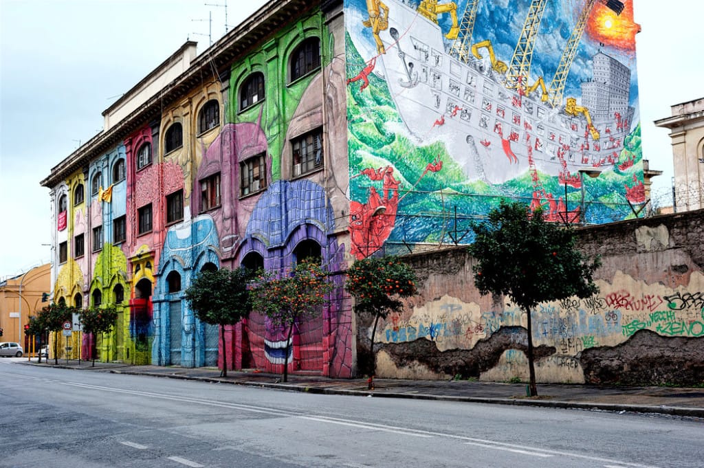 Colorful Graffiti Cake -Street Art-BLU-Wall Mural 9 Colorful Graffiti Cake -Street Art-BLU-Wall Mural - CakeLovesMe - New Cake Designs!, Birthday Cakes, Fondant Cakes - graffiti cake -