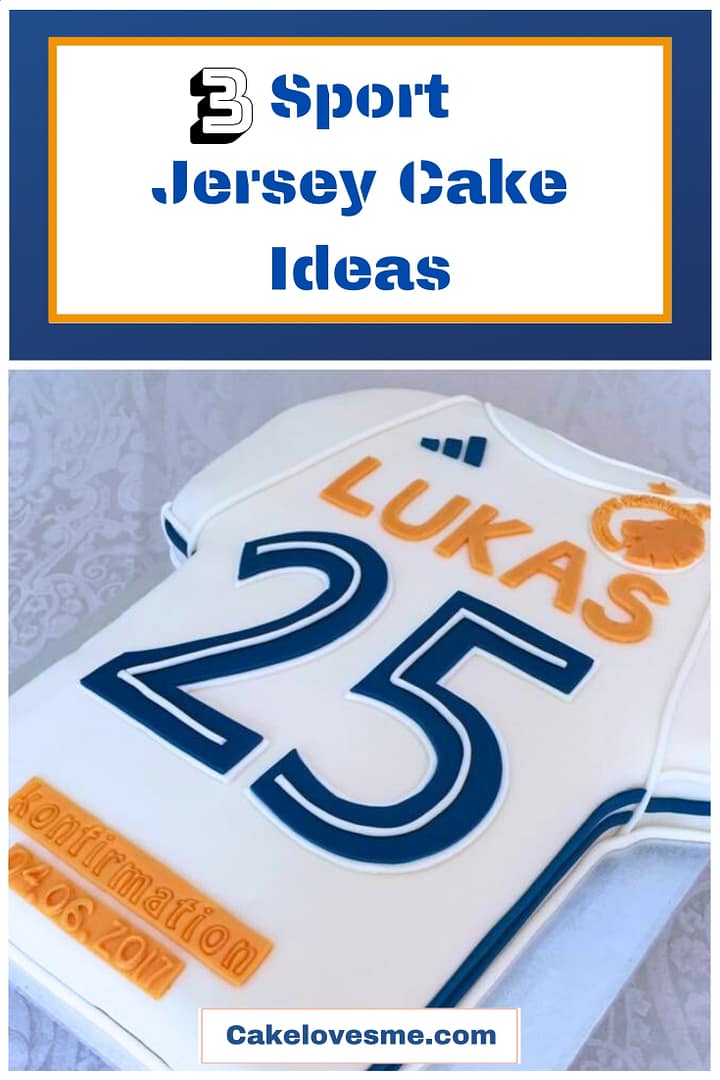 3 Sports Jersey Cake Ideas - Pinterest 1 sport jersey cake how to