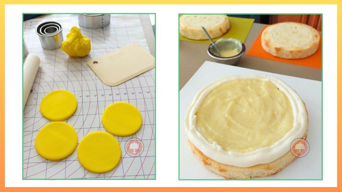 Groovy 70s Themed Cake: How To Design 9 70's Birthday Cake Ideas fondant cake eggless lemon curd