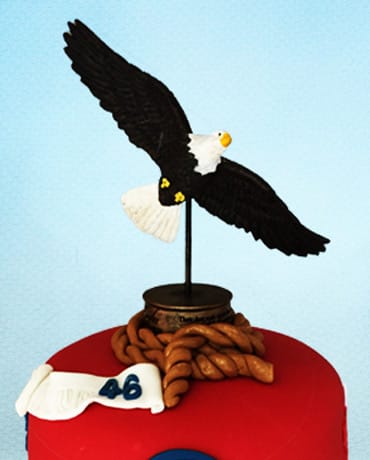 Eagle Scout Cake Idea with Pictures 9 eagle scout cake topper on top of cake