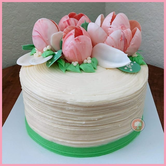 Spring-Cake-Ideas-Chocolate-Tulip-Cake-Insta-6 spring cake ideas