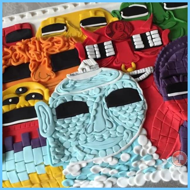 Colorful Graffiti Cake -Street Art-BLU-Wall Mural 4 Colorful Graffiti Cake -Street Art-BLU-Wall Mural - CakeLovesMe - New Cake Designs!, Birthday Cakes, Fondant Cakes - graffiti cake -