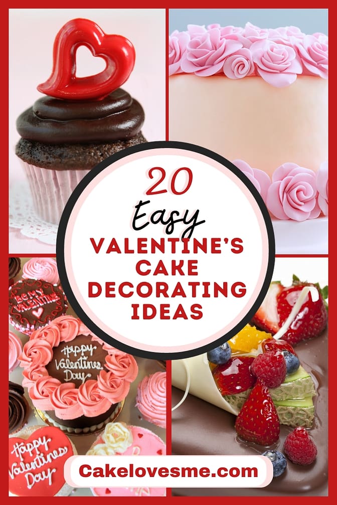Whip Up Romance: Cake for Valentine's - 20 Easy Decorating Ideas 41 cake for valentine's