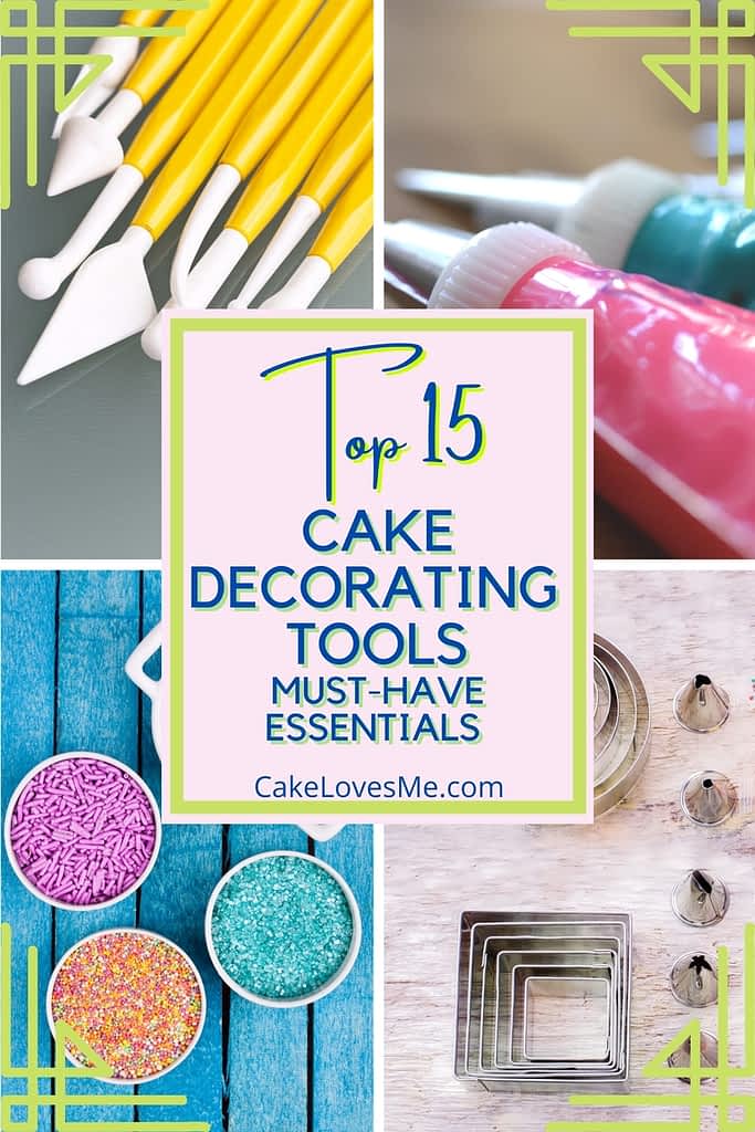 Top 15 Cake Decorating Tools - Essential Must-Haves For Cake Designers - CakeLovesMe - New Cake Designs!, Cake Baking Tips and Tricks - cake decorating tools - cake decorating tools | must have essentials