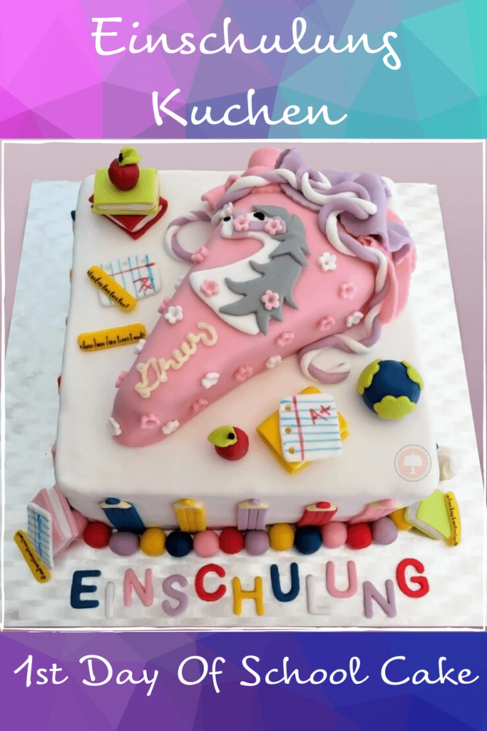 Cute Einschulungstorte - 1st Day of School Cake 7 Einschulungstorte 1st day of school cake