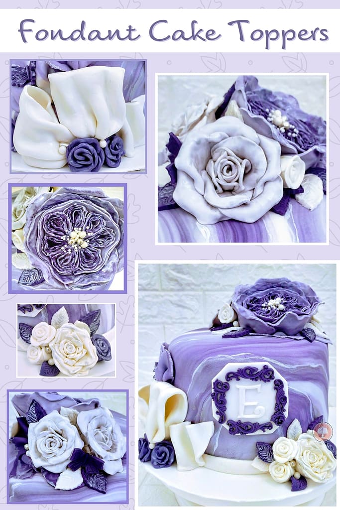 How to Create an Elegant Birthday Cake for Women 15 fondant cake topper images