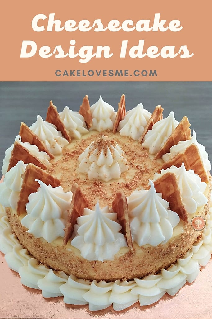 5 Cheesecake Design Ideas with Toppings 3 5 Cheesecake Design Ideas with Toppings - CakeLovesMe - New Cake Designs!, Piping for Cakes - cheesecake design ideas -