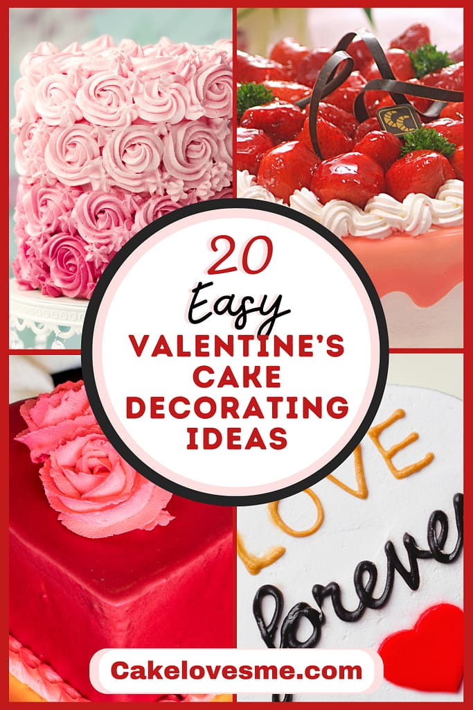 cake for valentine's