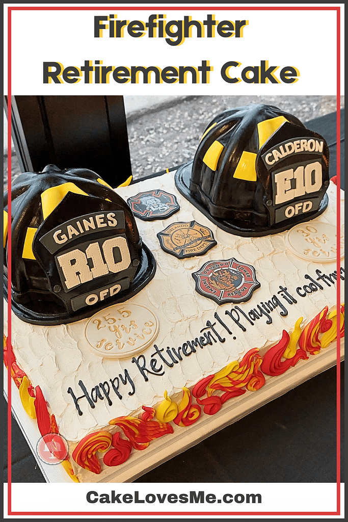 _Fireman's Retirement Cake Idea - Pinterest 1a firefighter retirement cake fondant cake toppers silicon mold edible images