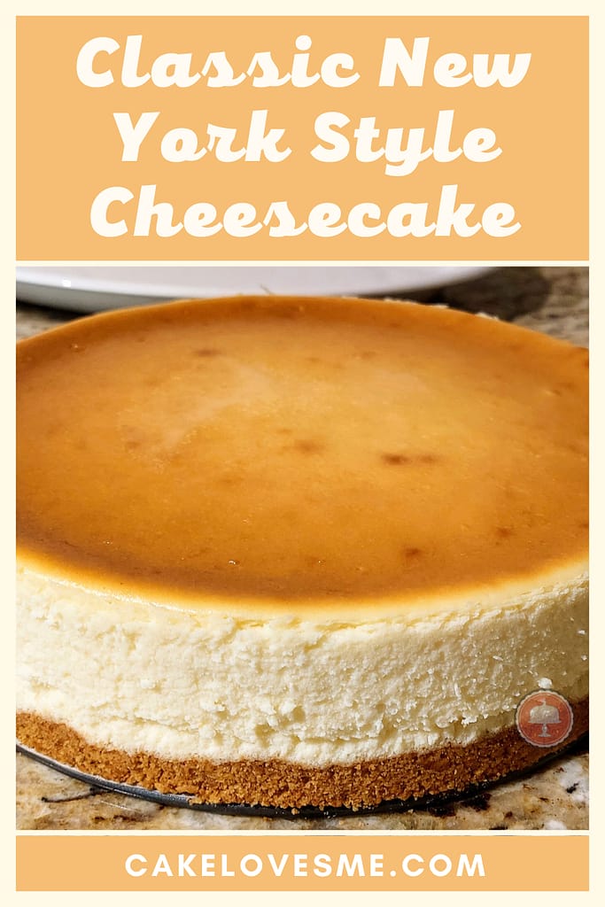 classic new york style cheesecake recipe