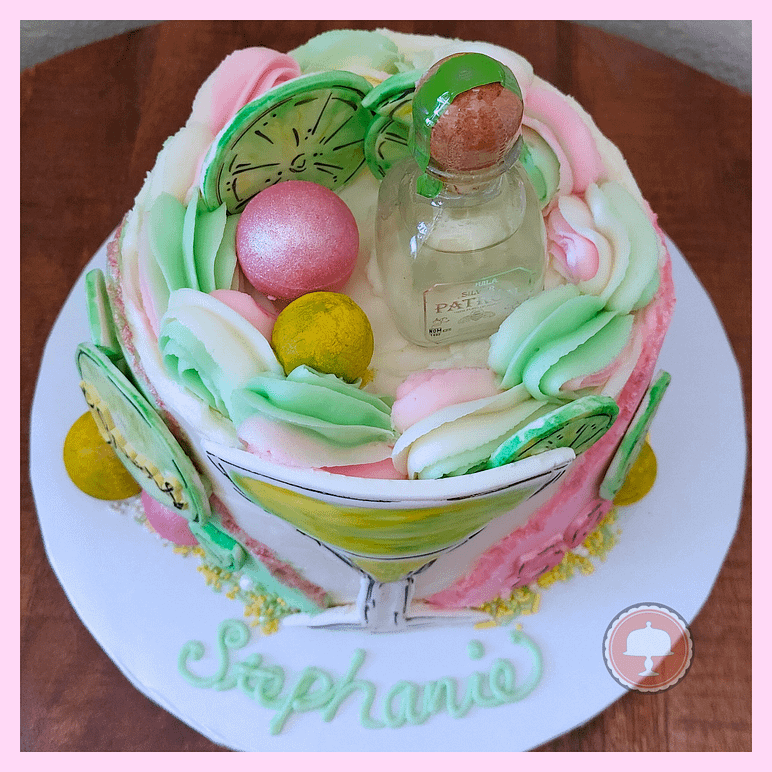 Margarita Cake Design - Instagram 7 margarita and tequila birthday cake