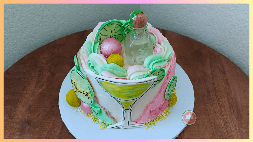 Margarita Cake Design - Featured Image 2 margarita and tequila birthday cake