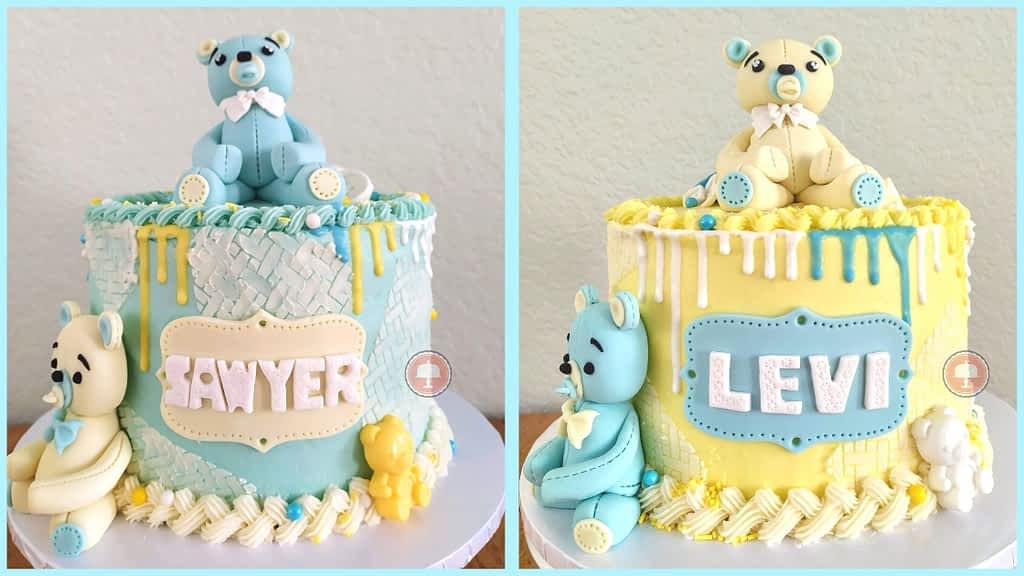 adorable baby shower cake ideas