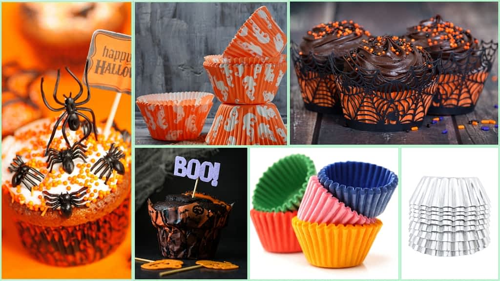 decorative cupcake liners and wraps