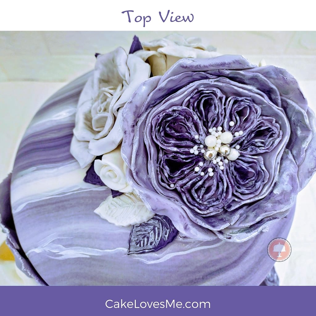 How to Create an Elegant Birthday Cake for Women - CakeLovesMe - New!, Birthday Cakes, Fondant Cakes - elegant birthday cake -