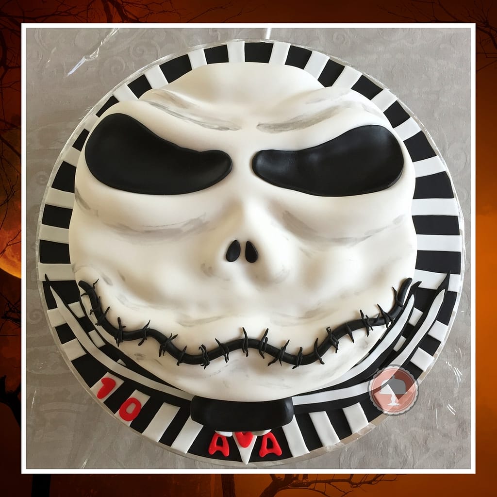 Jack Skellington Cake - Mischievous Nightmare Before Christmas Cake - CakeLovesMe - Halloween Cakes, Fondant Cakes, New! - jack skellington cake - scary | spooky