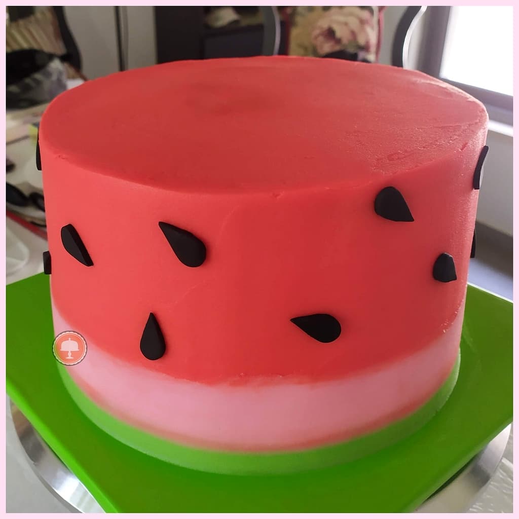 Delicious Watermelon Cake Ideas - CakeLovesMe - New!, Birthday Cakes, Cake Trends - watermelon cake ideas -
