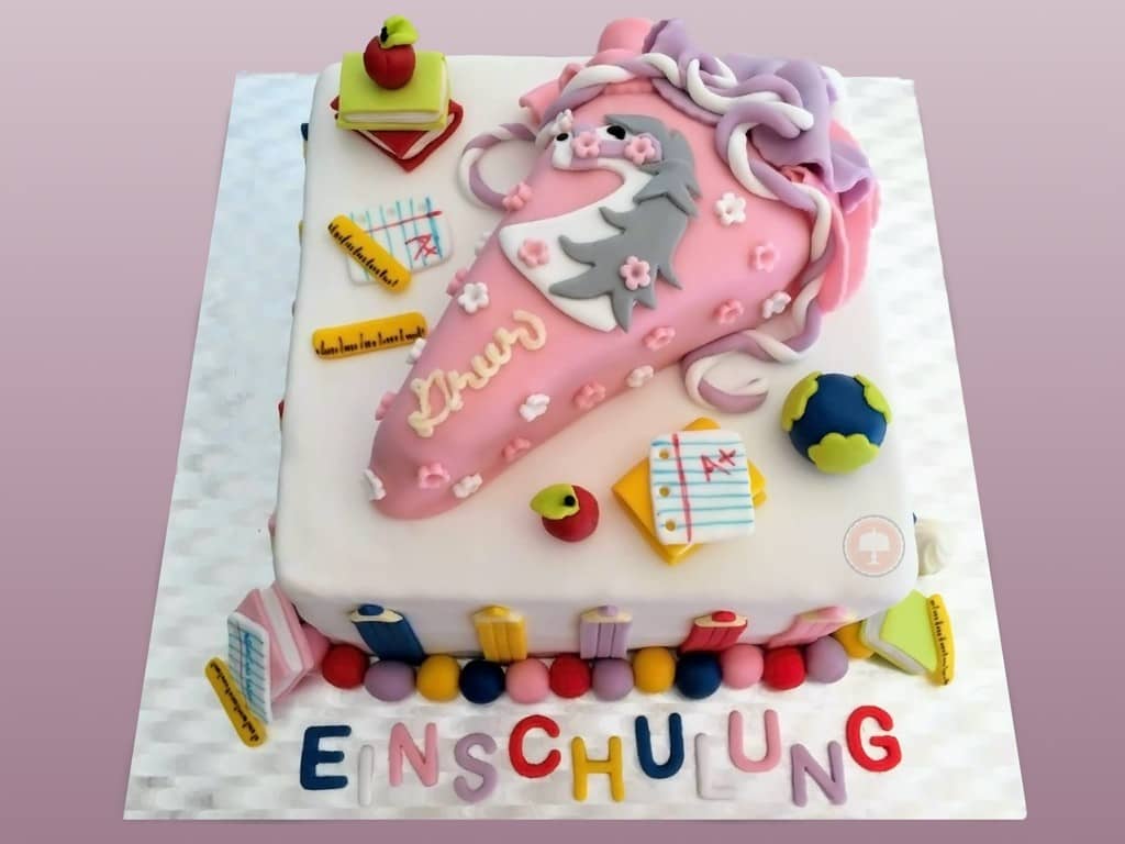1st day of school cake einschulung cake einschulungstorte