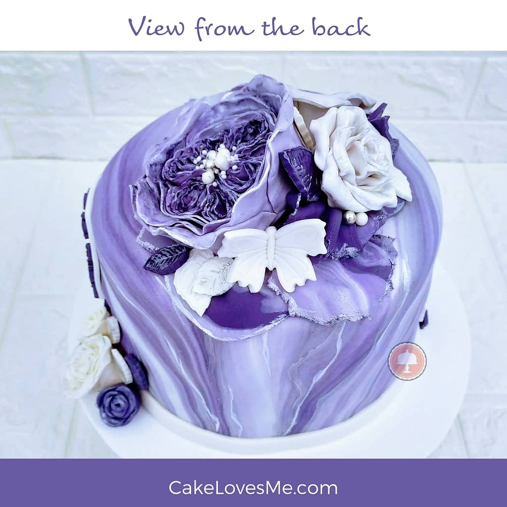 How to Create an Elegant Birthday Cake for Women - CakeLovesMe - New!, Cake - Birthday Cakes, Fondant Cakes - elegant birthday cake -