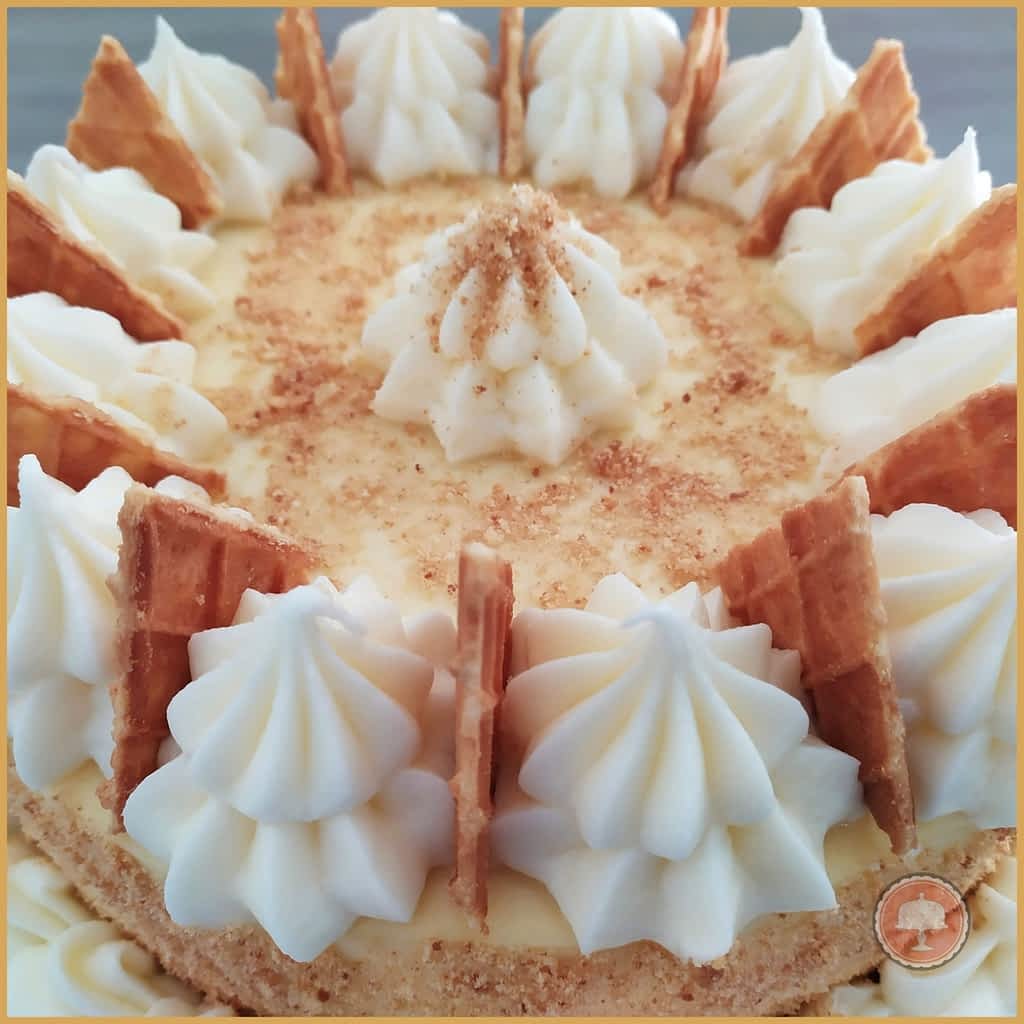 Creative Cheesecake Design Ideas - CakeLovesMe - New!, Piping Technique - cheesecake design ideas -